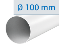 PVC-Rundrohre Ø 100 mm