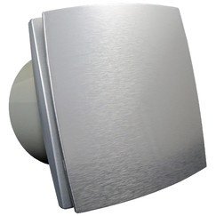 Lüfter mit Aluminium-Frontplatte, Timer und Feuchtesensor Ø 150 mm, sparsam und leise
